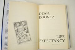 Life Expectancy 2004 First Edition First Printing Dean Koontz Hardcover