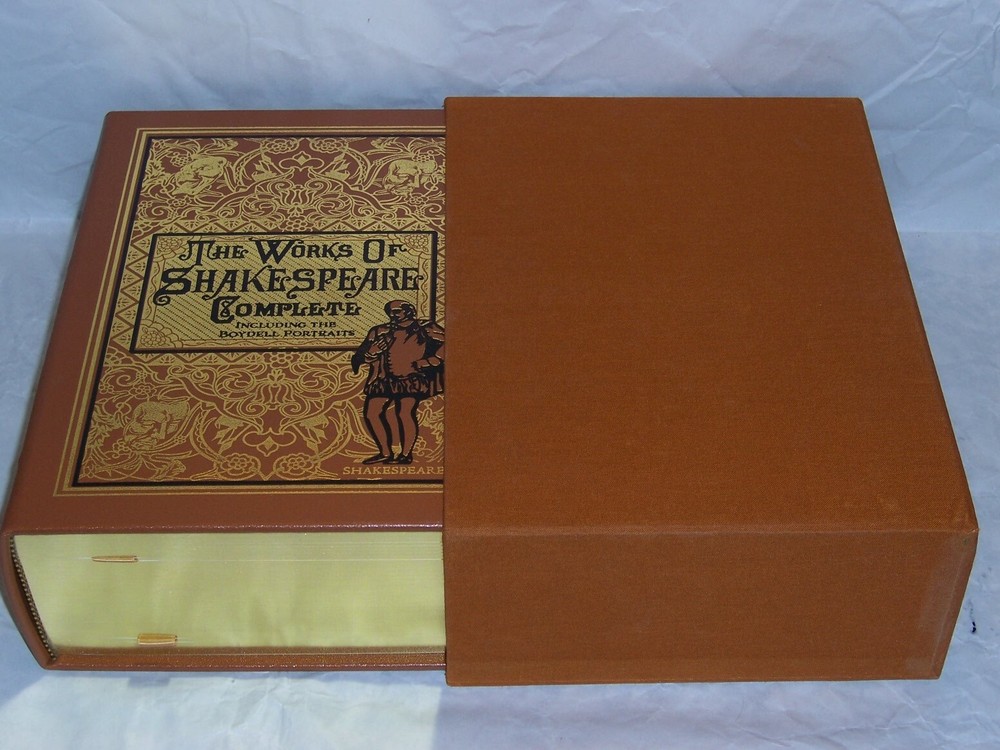 Easton Press THE WORKS OF SHAKESPEARE etchings from Boydell gallery