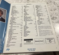 Zip Products Corvette Parts & Accessories 1988 Catalog “Fast Shipping”