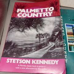 Florida Cracker Culture History Book Lot 6 Ghost Towns Brevard County Palmetto