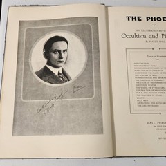 1931-32 Vintage Occult Book: The Phoenix By Manly Hall Limited Edition /3000