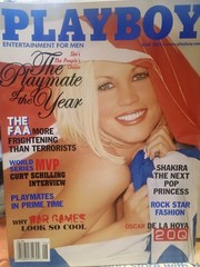 PLAYBOY MAGAZINE June 2002 with DALENE KURTIS / MICHELE ROGERS + Shakira