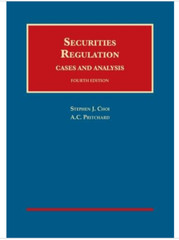 Securities Regulation : Cases and Analysis, Fourth Edition by Stephan J. Choi…