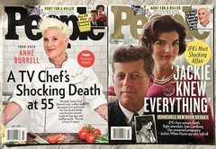 Lots People Magazines July 7 2025 JFK Jackie Kennedy Anne Burrell Death