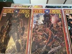 Marvel secret empire complete run #0-10 plus omega bagged and boarded hydra cap