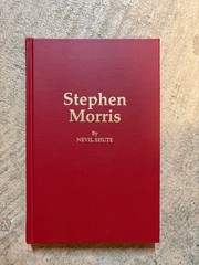 Stephen Morris by Nevil Shute printed by Amereon House (hc 1961)
