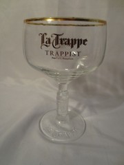 LA TRAPPE TRAPPIST Gold Rimmed Glass .25L