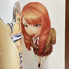 Akira Hiramoto Art Book GAMPUKU Prison School Manga Anime Illustration Design