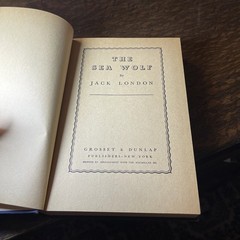 1904 The Sea-Wolf Jack London – Antique Early Reprint – Grosset & Dunlap