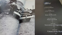 2002 First Edition The Ford Century 272 Pages Of Ford History & Innovations