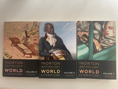 Norton Anth. of World Lit by Martin Puchner (2018, Trade Paperback) Vol. D, E, F