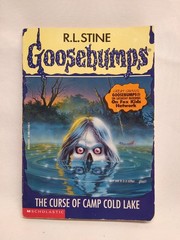 Vintage Goosebumps R L Stine Curse of Camp Cold Lake Scholastic 1st Print 1997
