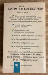 Spanish Stories Cuentos Espanoles by Angel Flores 1964 Dual Language Acceptable
