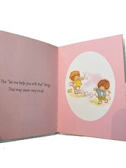 VTG 1972 Hallmark Mini Book Little Things Friendship Illustrated Katherine Davis