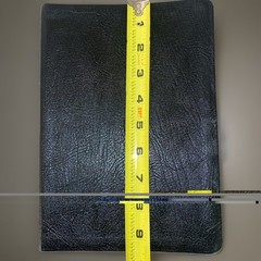NKJV Thompson Chain Reference Bible Black Bonded Leather Red Letter Edition 1997