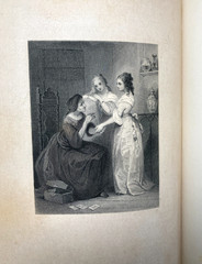 1843 Vicar of Wakefield Mulready Extra Illustrated Riviere Morocco Leather