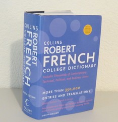 Collins Robert French College Dictionary, 8th Edition Hardcover W/DJ