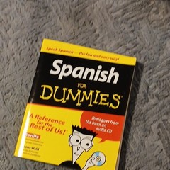 Spanish for Dummies by Susana Wald Paperback Book with Audio CD Wiley 2001