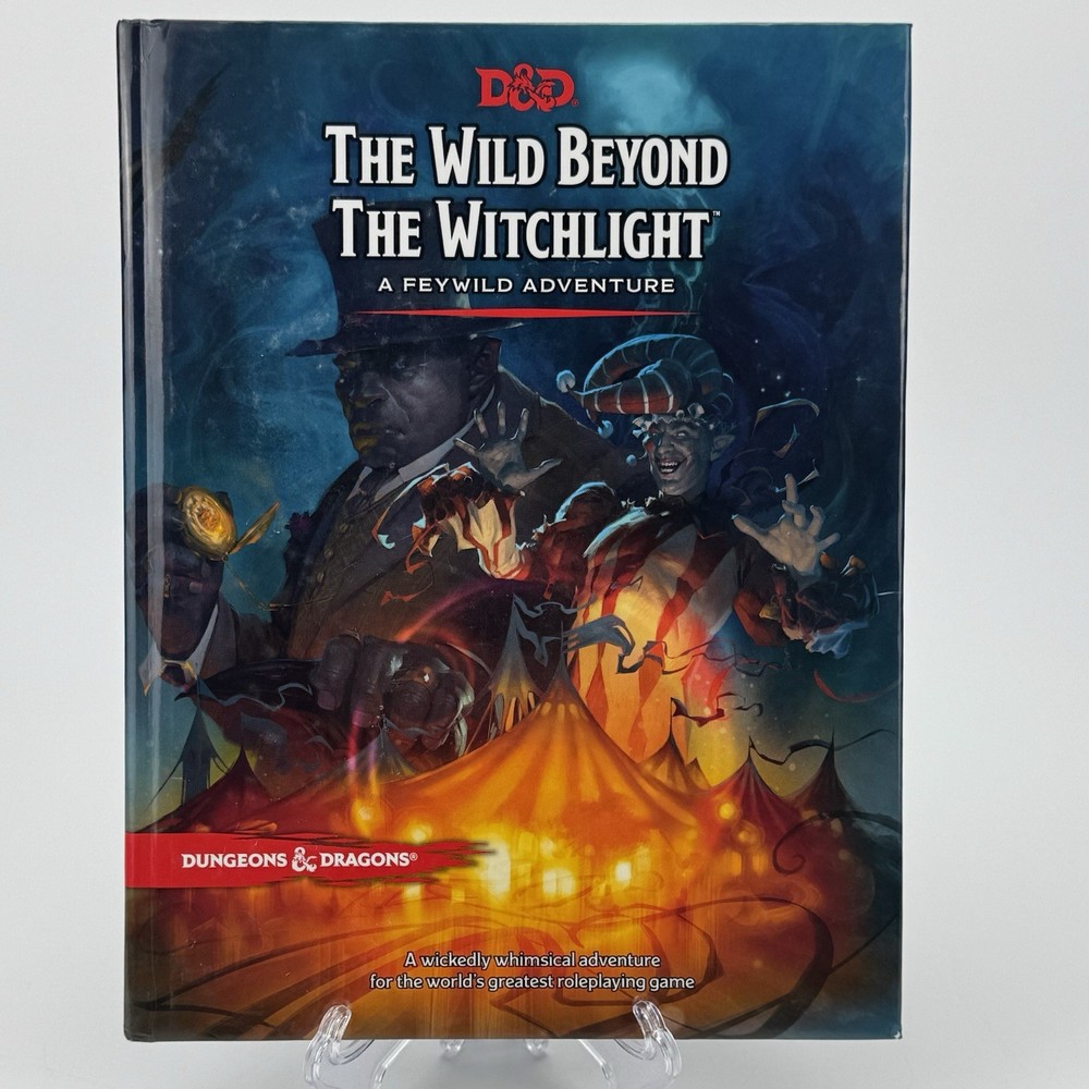 Wild Beyond the Witchlight: a Feywild Adventure Dungeons and Dragons With MAP