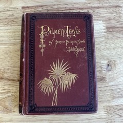 Palmetto-Leaves Harriet Beecher Stowe 1873 Illustrated James R. Osgood Florida