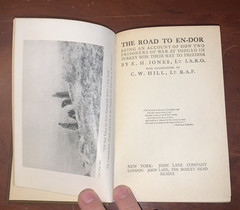 Road to En-Dor Account of How Two Prisoners of War at Yozgad Turkey 1920 1st Ed.