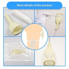 30 PCS Latex Condom Catheter External Self-Sealing 30pcs/25mm/0.98 Inch, 000