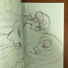 Revolutionary Girl Utena Art Book The hard core of UTENA Animation Side