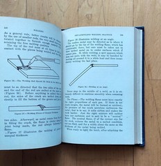 Vintage Hardcover Book Electric and Oxy-Acetylene Welding 1941 Manly 272 Pages