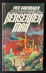 Berserker Man by Fred Saberhagen 1983 Ace Science Fiction Vintage Paperback VG+