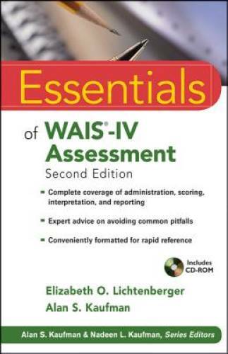 Essentials of WAIS-IV Assessment (Essentials of Psychological Assessment) – GOOD