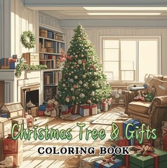 Christmas Tree & Gifts Coloring Book for Adults 14+ Book has 20 Pages Brand New