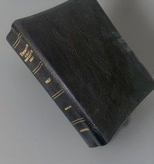 NKJV Thompson Chain Reference Bible Black Bonded Leather Red Letter Edition 1997