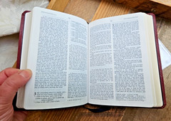 RSV Catholic Edition Bible Oxblood/Black Basket Weave Bonded Leather Oxford