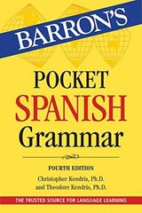 Pocket Spanish Grammar – Paperback, by Kendris Ph.D. Christopher; – Very Good
