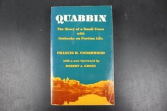 Quabbin Underwood 1986 Reprint New Foreword American Regional Studies History