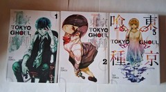Tokyo Ghoul by Sui Ishida Manga Anime Volumes 1-3 Paperback