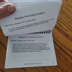 2024 Quick Reference Legal Guide Police Stops Questioning Search Arrest ID Force