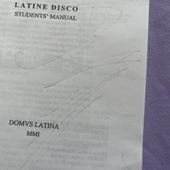 LATINE DISCO STUDENT’S MANUAL HANS H. ØRBERG LINGVA LATINA PER SE ILLVSTRATA