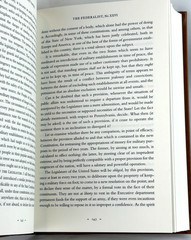 THE FEDERALIST PAPERS Alexander Hamilton James Madison Soft Faux Leather NEW
