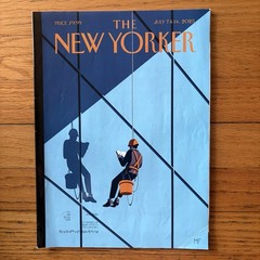 New Yorker Magazine Malika Favre Fiction Issue AI Smartphone Impact July 7 2025