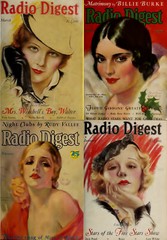 Radio Digest – Tabloid Stars Radio Shows – 290 Old Magazines (1922-1933) on DVD
