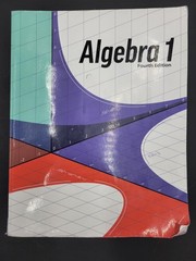 Algebra 1 Student Textbook 4th Edition by BJU Press 53706-01-03 (2024 Paperback)