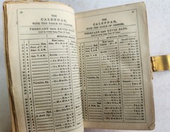 1870s BIBLE in ENGLISH – POCKET SIZE w/ BOOK of PRAYER antique NEW TESTAMENT