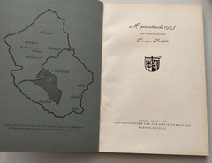 1957 Heimatbuch des Grenzkreises Kempen-Krefeld Kalender fur das Jahr 1957 BOOK