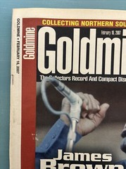LOT OF 8 GOLDMINE MAGAZINES. JAN-APRIL 2007. BIWEEKLY MAGAZINE COVERING MUSIC