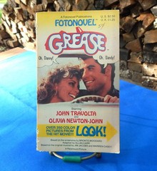 1978 GREASE Photonovel John Travolta Olivia Newton-John 1st Printing 350 Photos