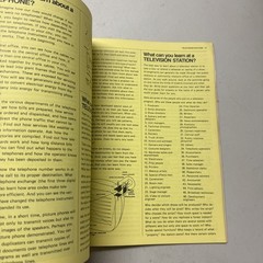 Yellow Pages of Learning Resources Soft Cover Area Code 800 1972 Vtg-B7
