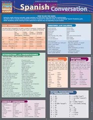 Spanish Conversation QuickStudy – Pamphlet, by Liliane Arnet M.A. – Good