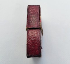 Small Rain Upon the Tender Herb 3rd Ed Red Leather 1832 Victorian Miniature Book