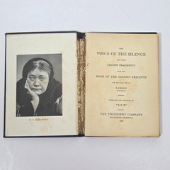 Voice of the Silence HP Blavatsky Vtg 1928 HC Theosophy Company Occult Esoteric